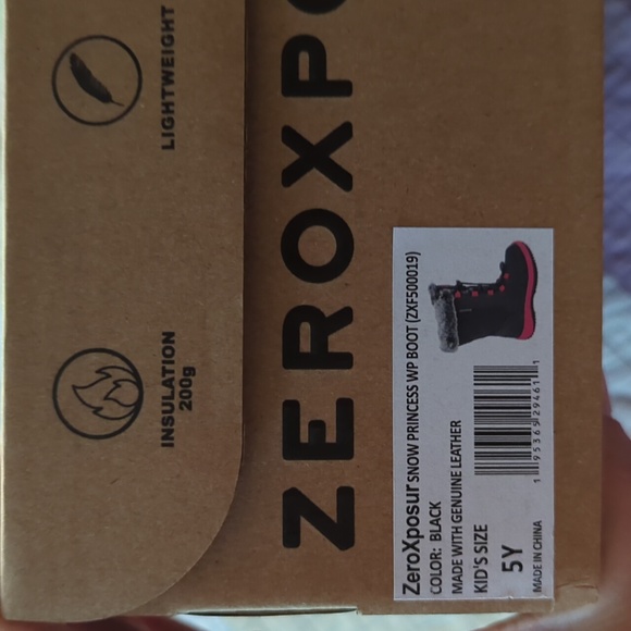 Snow Princess Boot 5Y - Picture 13 of 13